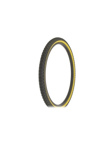 Tire 24 x 1.75 Black/Gum Side Wall HF-143G.